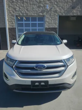 White 2015 Ford Edge Titanium for sale in Wentzville, MO