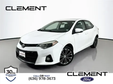 White 2015 Toyota Corolla S Plus for sale in Wentzville, MO