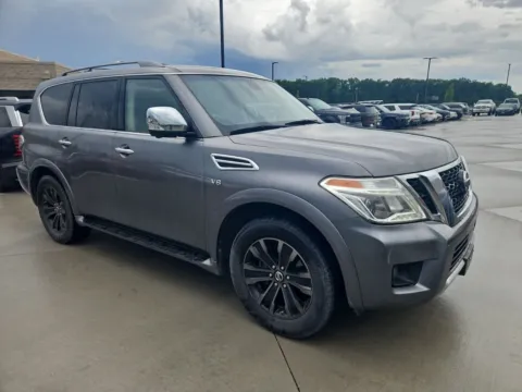 Another view of 2017 Nissan Armada Platinum for sale in Wentzville, MO at Clement Ford