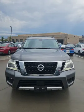 Gray 2017 Nissan Armada Platinum for sale in Wentzville, MO