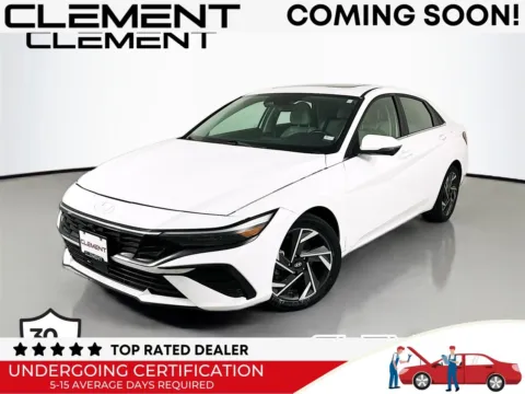 White 2024 Hyundai Elantra Limited for sale in Wentzville, MO