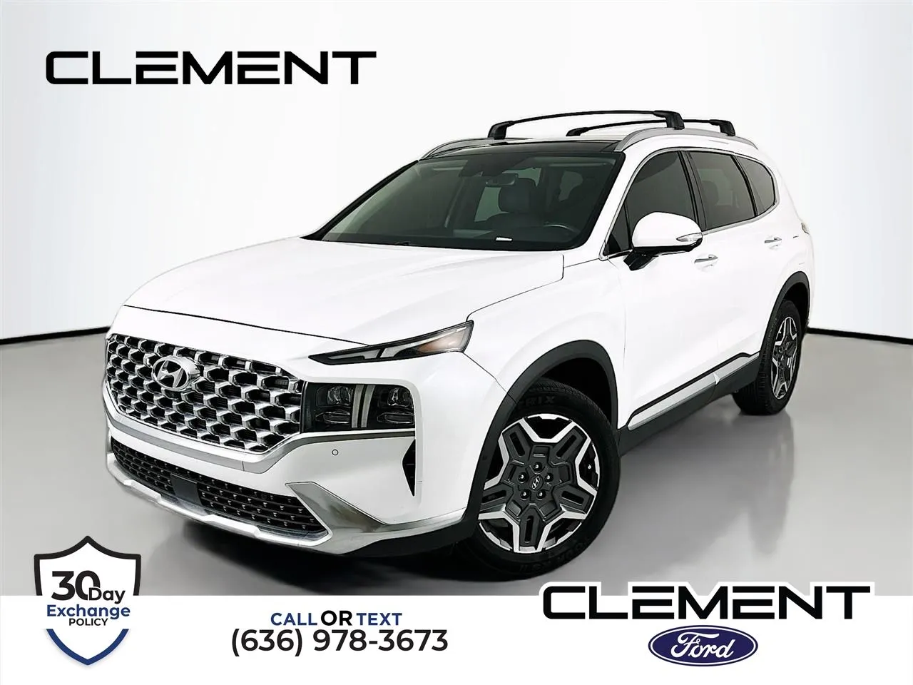 White 2021 Hyundai Santa Fe Limited for sale in Wentzville, MO