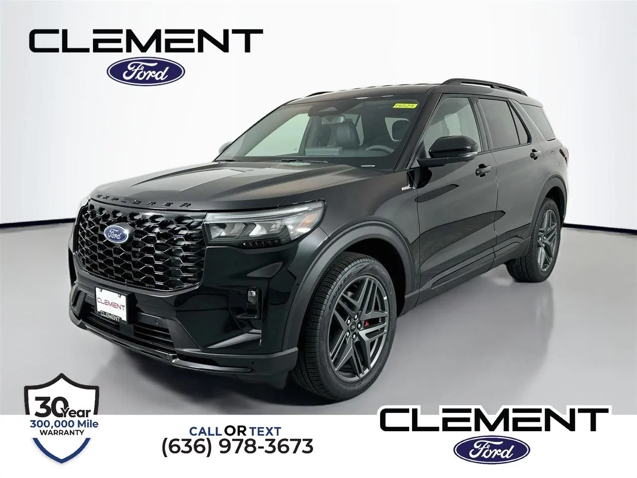 Black 2026 Ford Explorer ST-Line for sale in Wentzville, MO