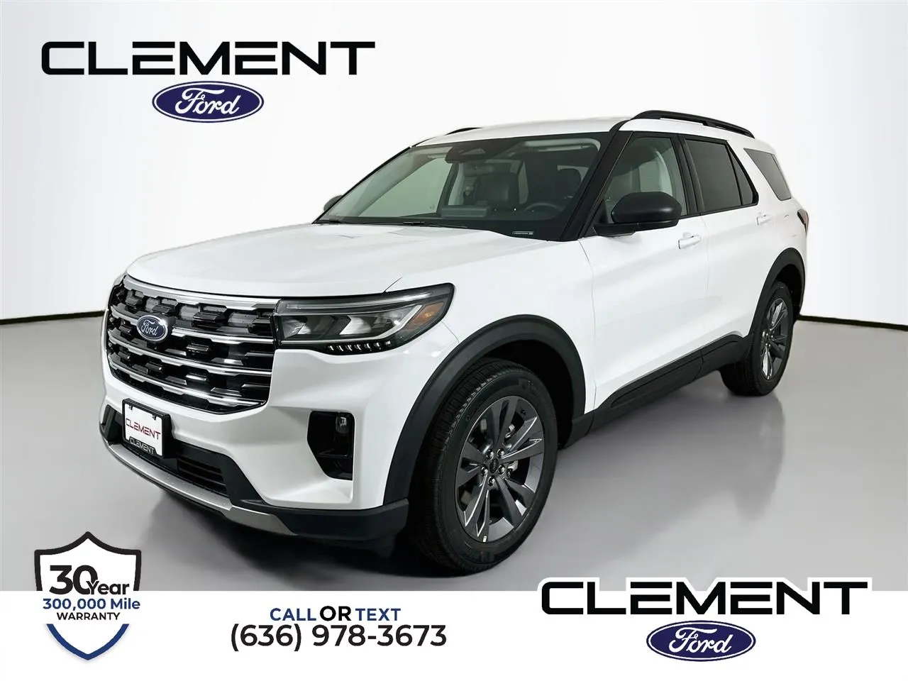 White 2026 Ford Explorer Active for sale in Wentzville, MO
