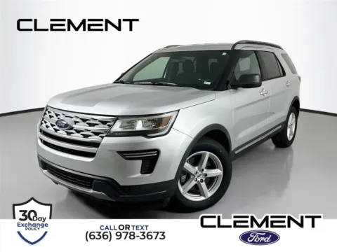Silver 2019 Ford Explorer XLT for sale in Wentzville, MO