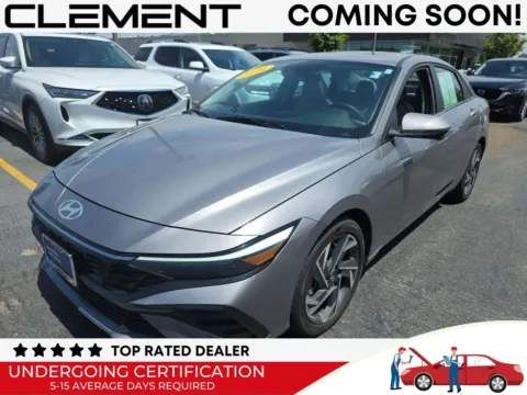 Gray 2024 Hyundai Elantra Limited for sale in Wentzville, MO