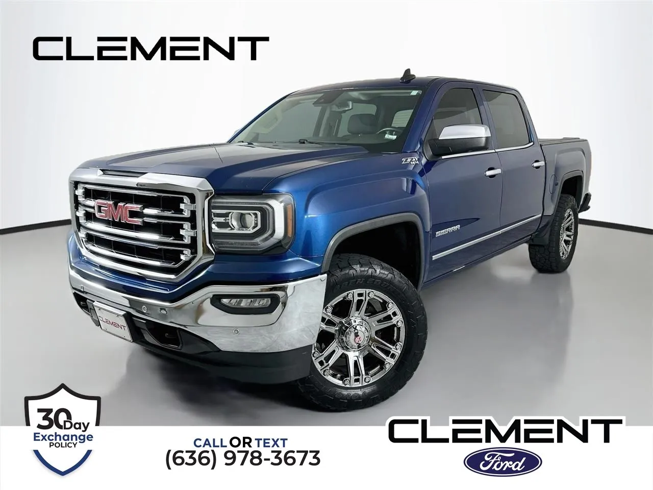 Blue 2018 GMC Sierra 1500 SLT for sale in Wentzville, MO