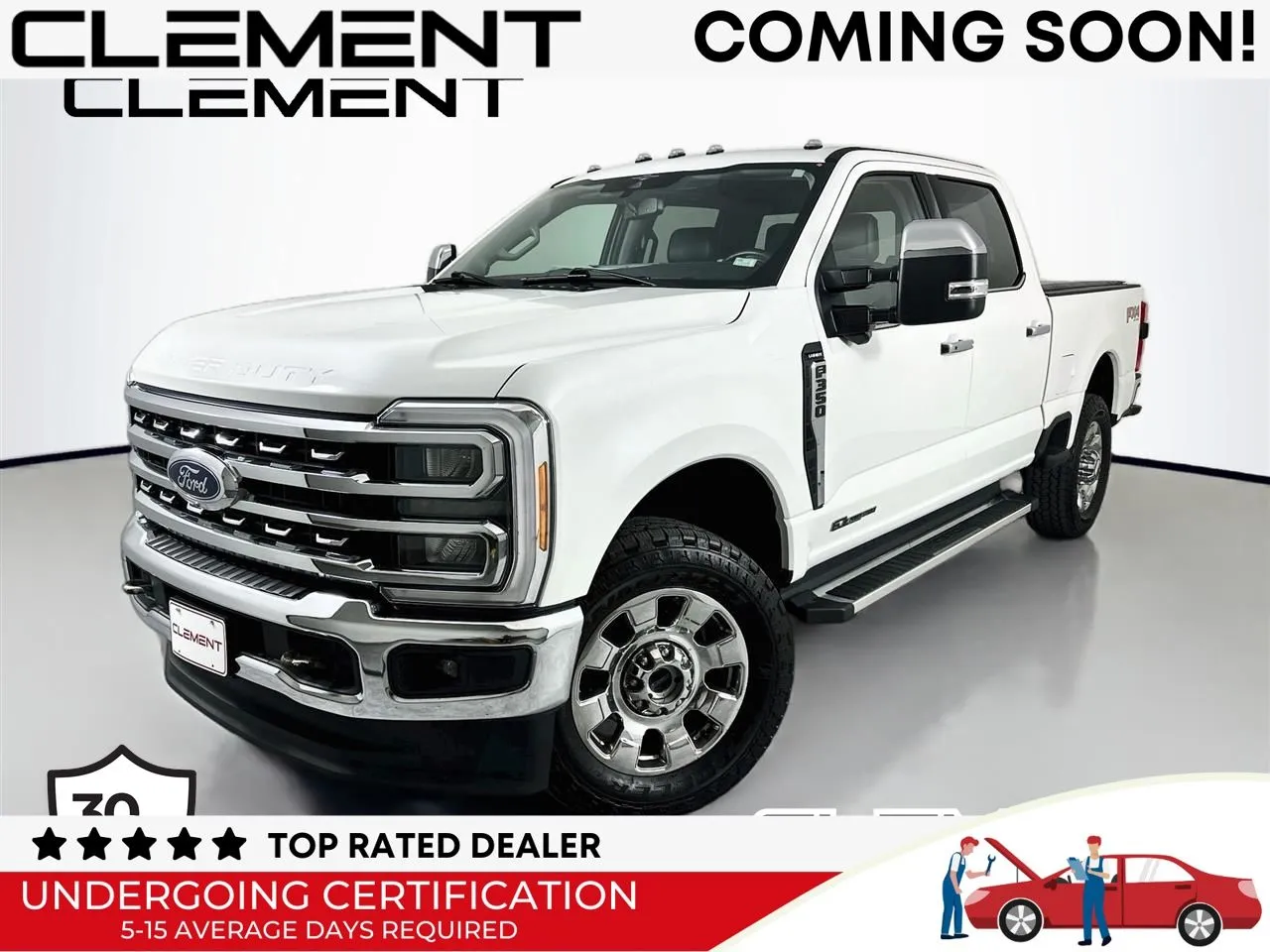 White 2023 Ford F-350SD Lariat for sale in Wentzville, MO
