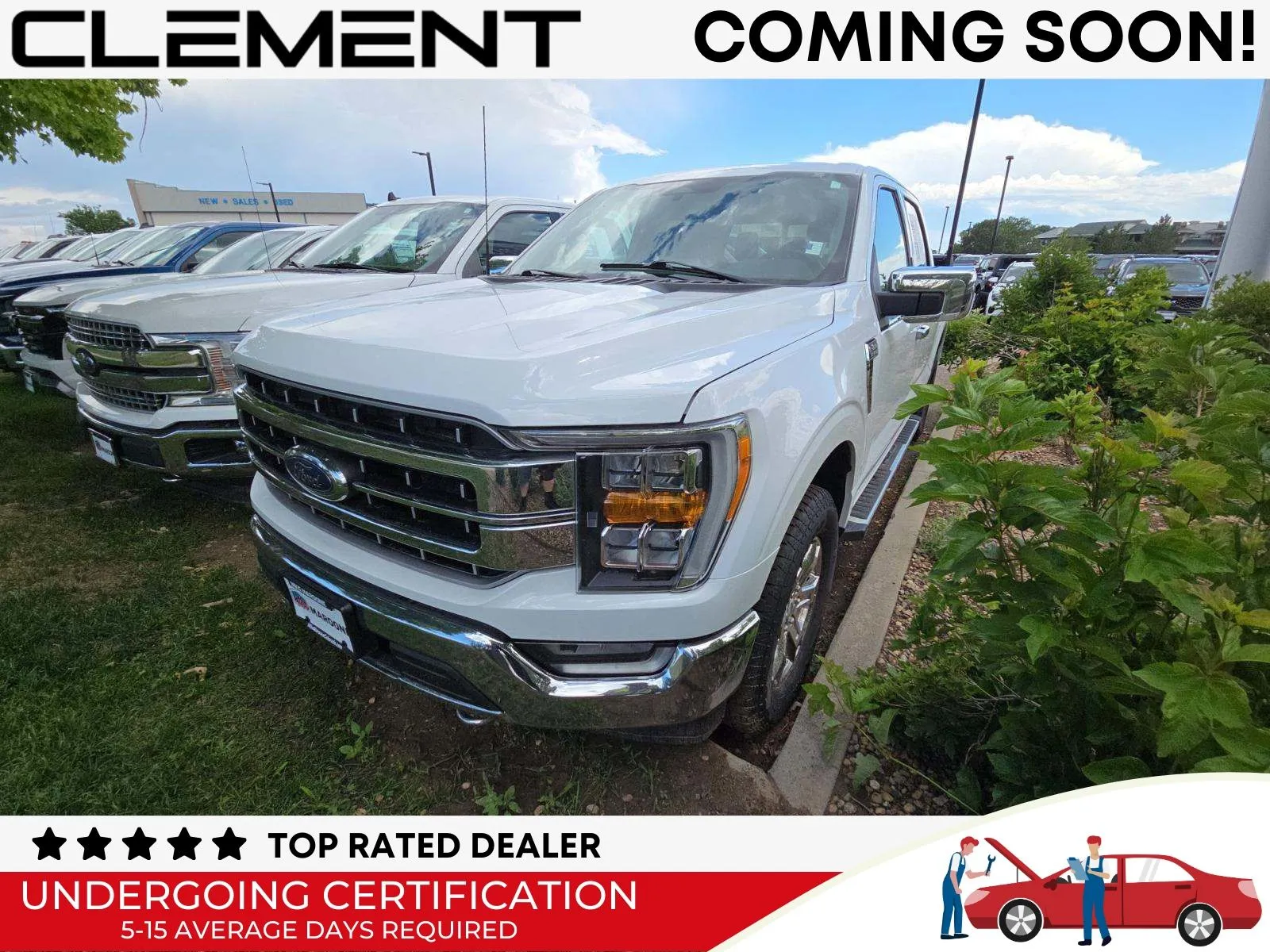 White 2023 Ford F-150 Lariat for sale in Wentzville, MO
