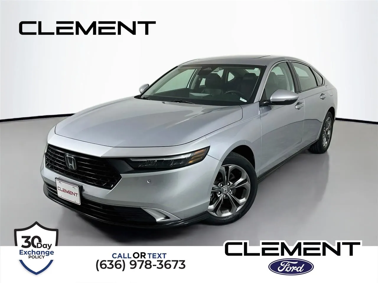 Silver 2023 Honda Accord Hybrid EX-L for sale in Wentzville, MO