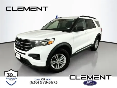 White 2021 Ford Explorer XLT for sale in Wentzville, MO