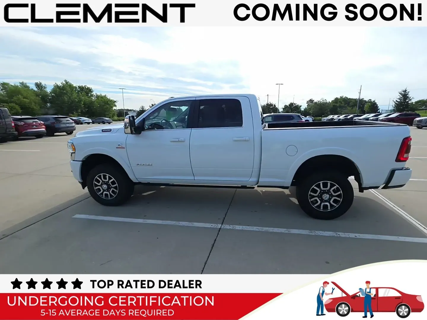 White 2024 Ram 3500 Limited Longhorn for sale in Wentzville, MO
