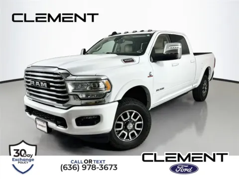 White 2024 Ram 3500 Limited Longhorn for sale in Wentzville, MO