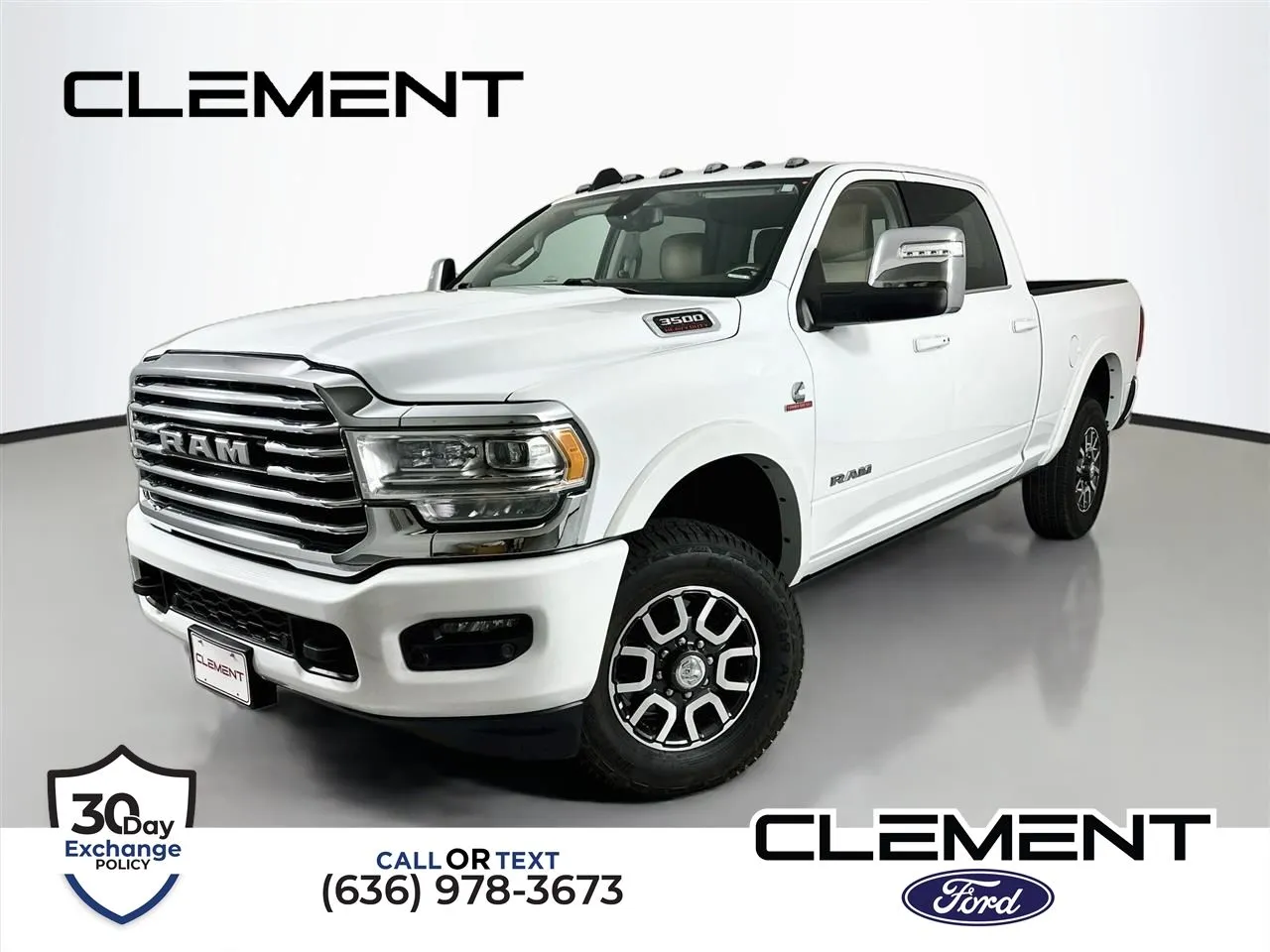 White 2024 Ram 3500 Limited Longhorn for sale in Wentzville, MO