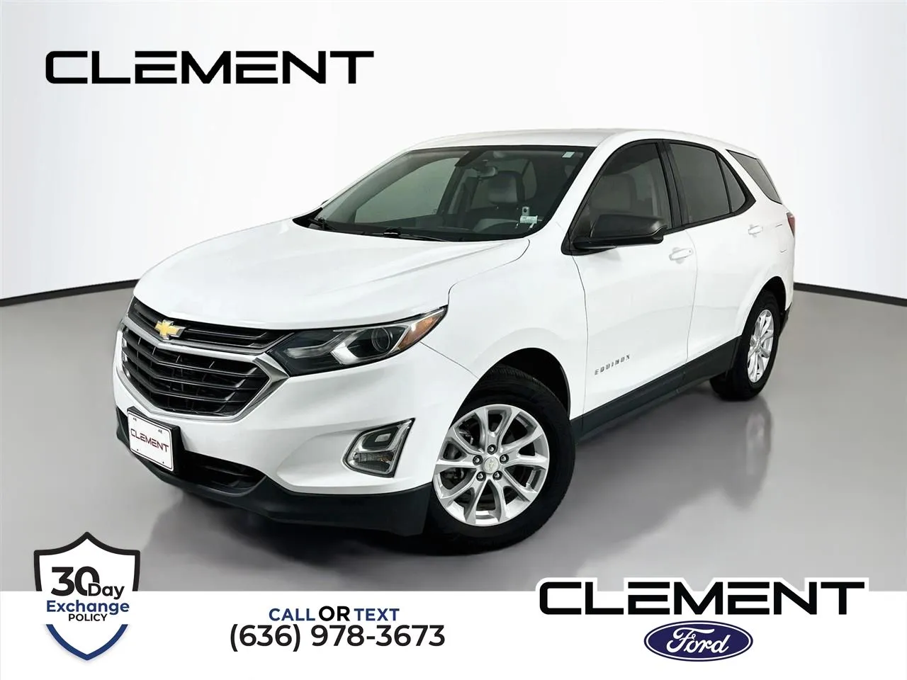 White 2018 Chevrolet Equinox LS for sale in Wentzville, MO