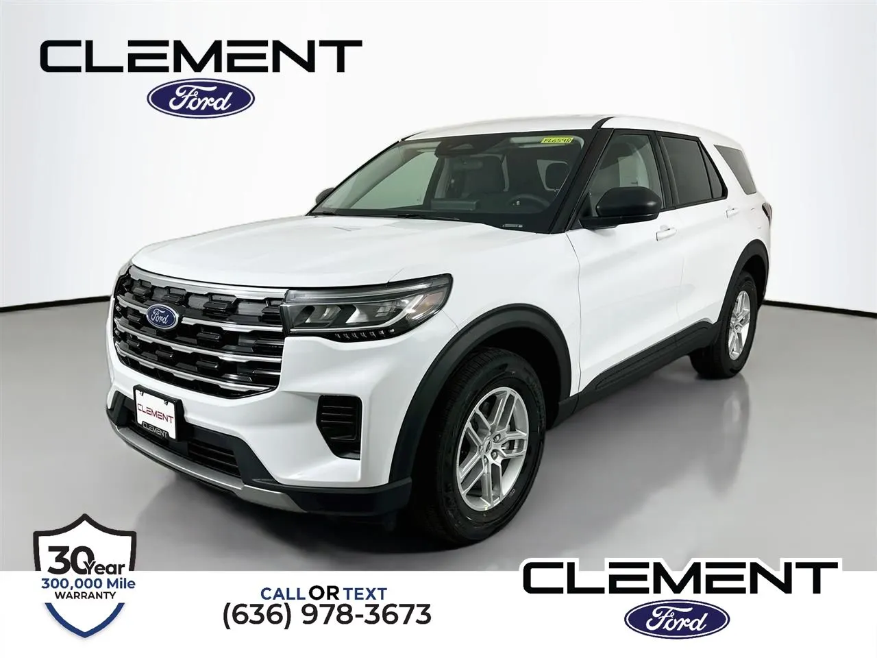 White 2026 Ford Explorer Active for sale in Wentzville, MO