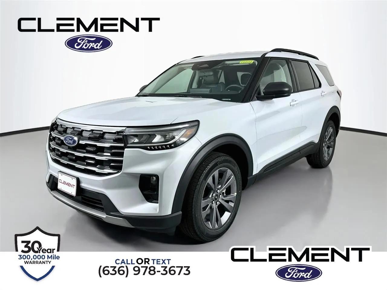 White 2026 Ford Explorer Active for sale in Wentzville, MO