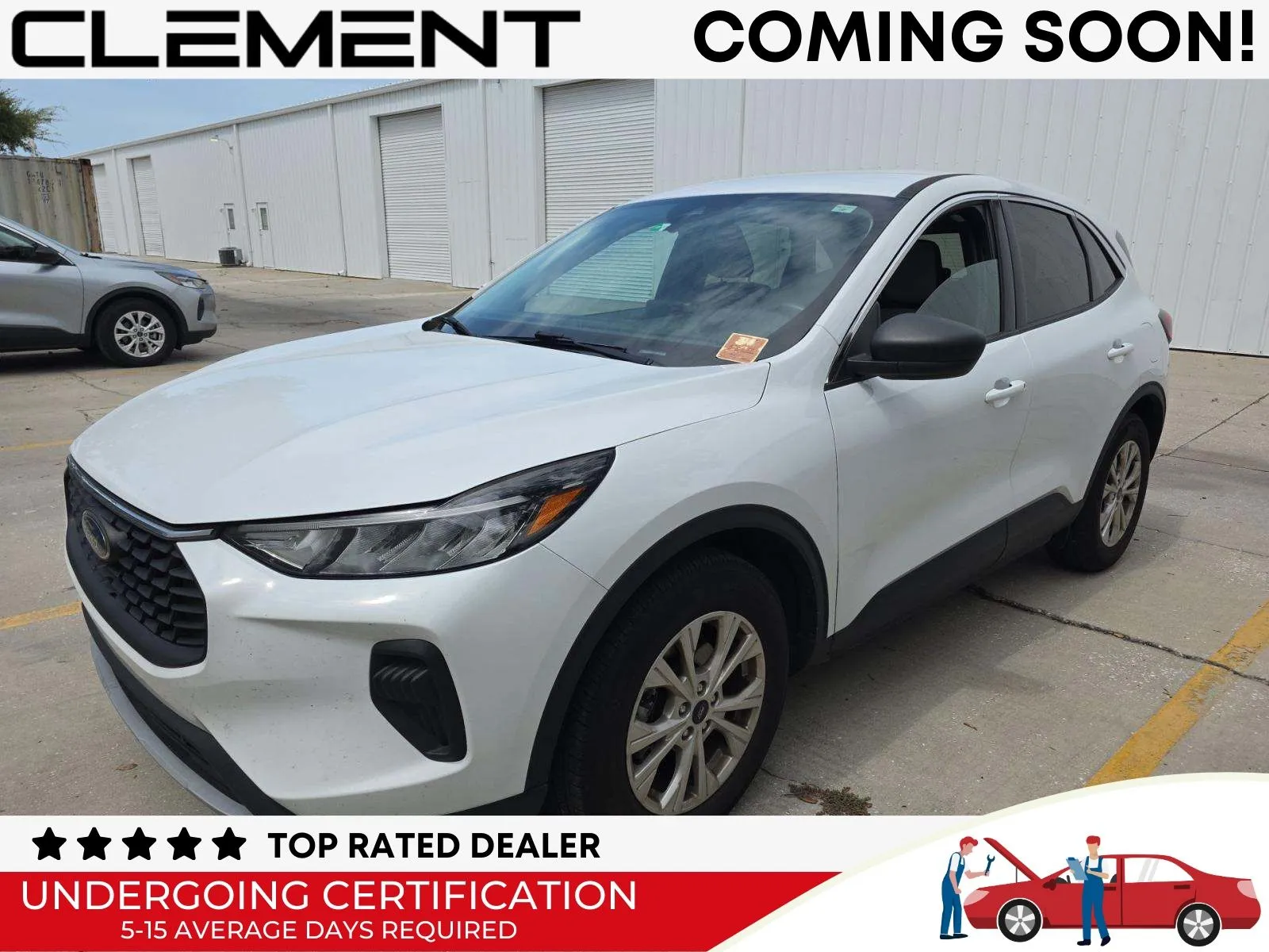 White 2024 Ford Escape Active for sale in Wentzville, MO