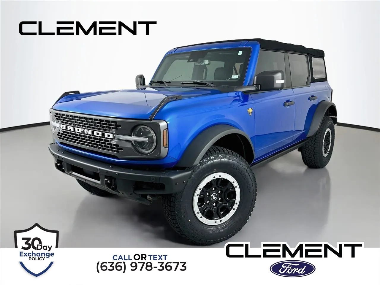 Blue 2022 Ford Bronco Badlands for sale in Wentzville, MO