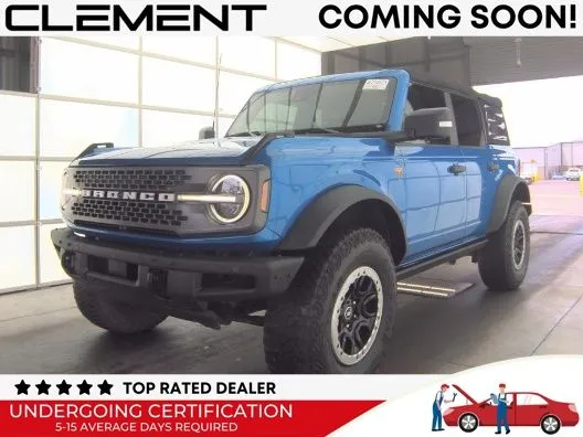 Blue 2022 Ford Bronco Badlands for sale in Wentzville, MO