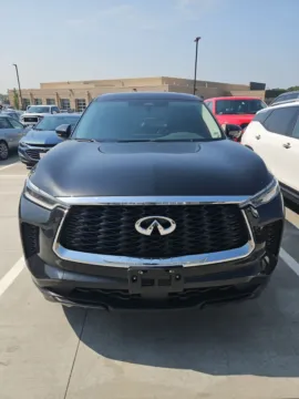 Black 2022 INFINITI QX60 PURE for sale in Wentzville, MO