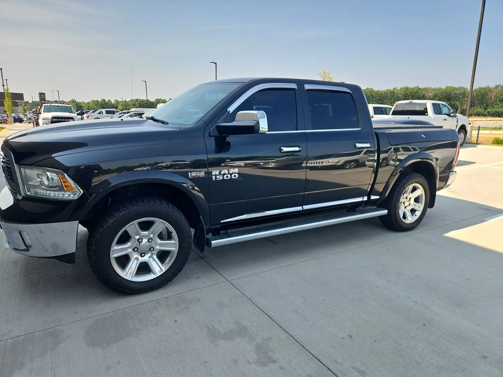 Black 2015 Ram 1500 Laramie Longhorn for sale in Wentzville, MO