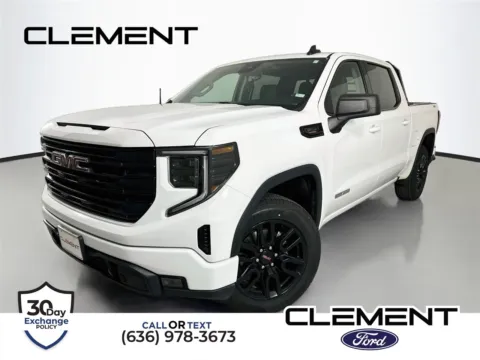 White 2023 GMC Sierra 1500 Elevation for sale in Wentzville, MO