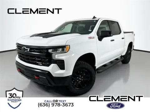 White 2023 Chevrolet Silverado 1500 LT Trail Boss for sale in Wentzville, MO