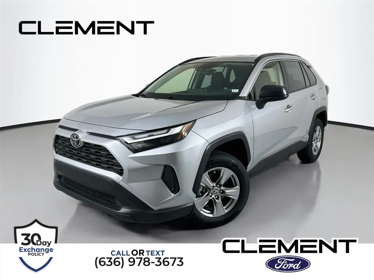 Silver 2025 Toyota RAV4 Hybrid LE for sale in Wentzville, MO