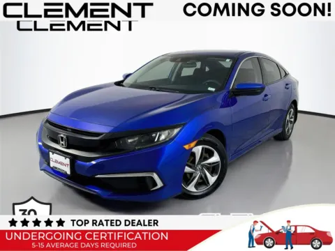Blue 2020 Honda Civic LX for sale in Wentzville, MO