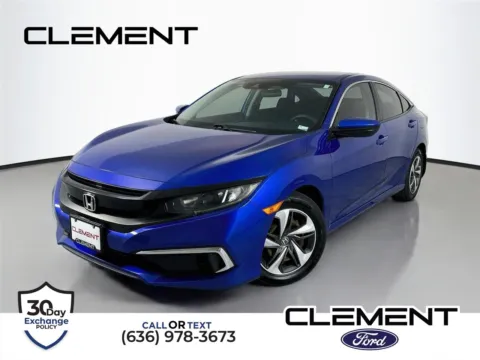 Blue 2020 Honda Civic LX for sale in Wentzville, MO