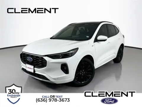 White 2024 Ford Escape ST-Line Elite for sale in Wentzville, MO
