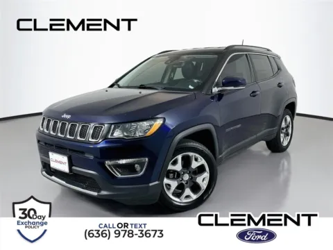 Blue 2021 Jeep Compass Limited for sale in Wentzville, MO
