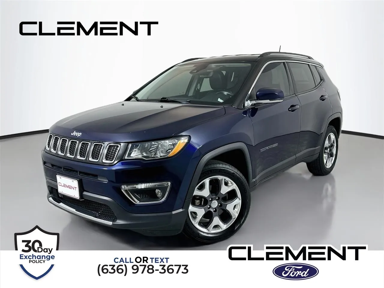 Blue 2021 Jeep Compass Limited for sale in Wentzville, MO