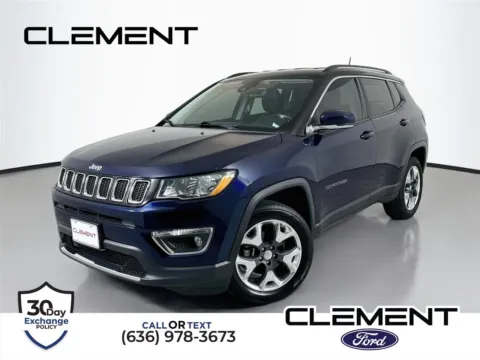 Blue 2021 Jeep Compass Limited for sale in Wentzville, MO