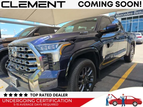 Blue 2025 Toyota Tundra Hybrid Platinum for sale in Wentzville, MO
