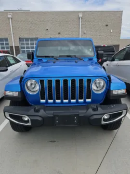 Blue 2021 Jeep Gladiator Overland for sale in Wentzville, MO