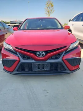 Red 2021 Toyota Camry SE for sale in Wentzville, MO