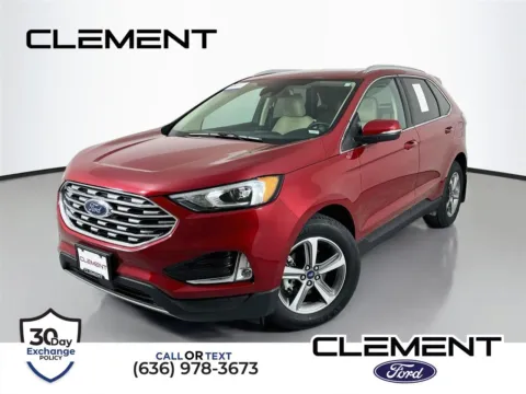 Red 2020 Ford Edge SEL for sale in Wentzville, MO