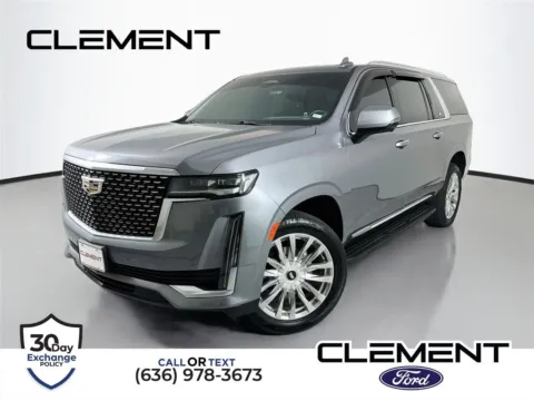 Gray 2021 Cadillac Escalade ESV Premium for sale in Wentzville, MO