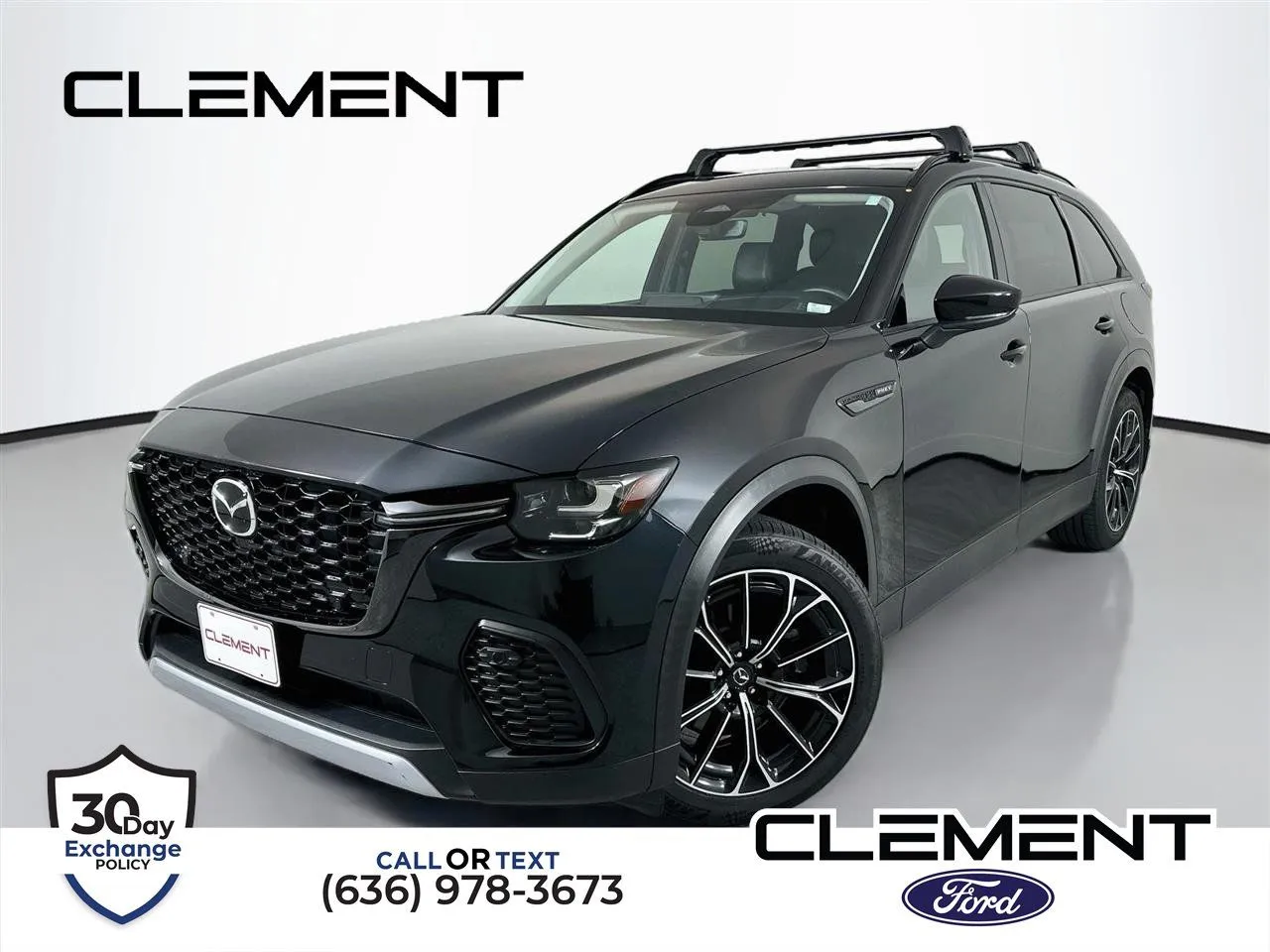Black 2025 Mazda CX-70 PHEV Premium for sale in Wentzville, MO
