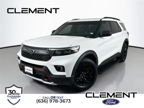 White 2022 Ford Explorer Timberline for sale in Wentzville, MO