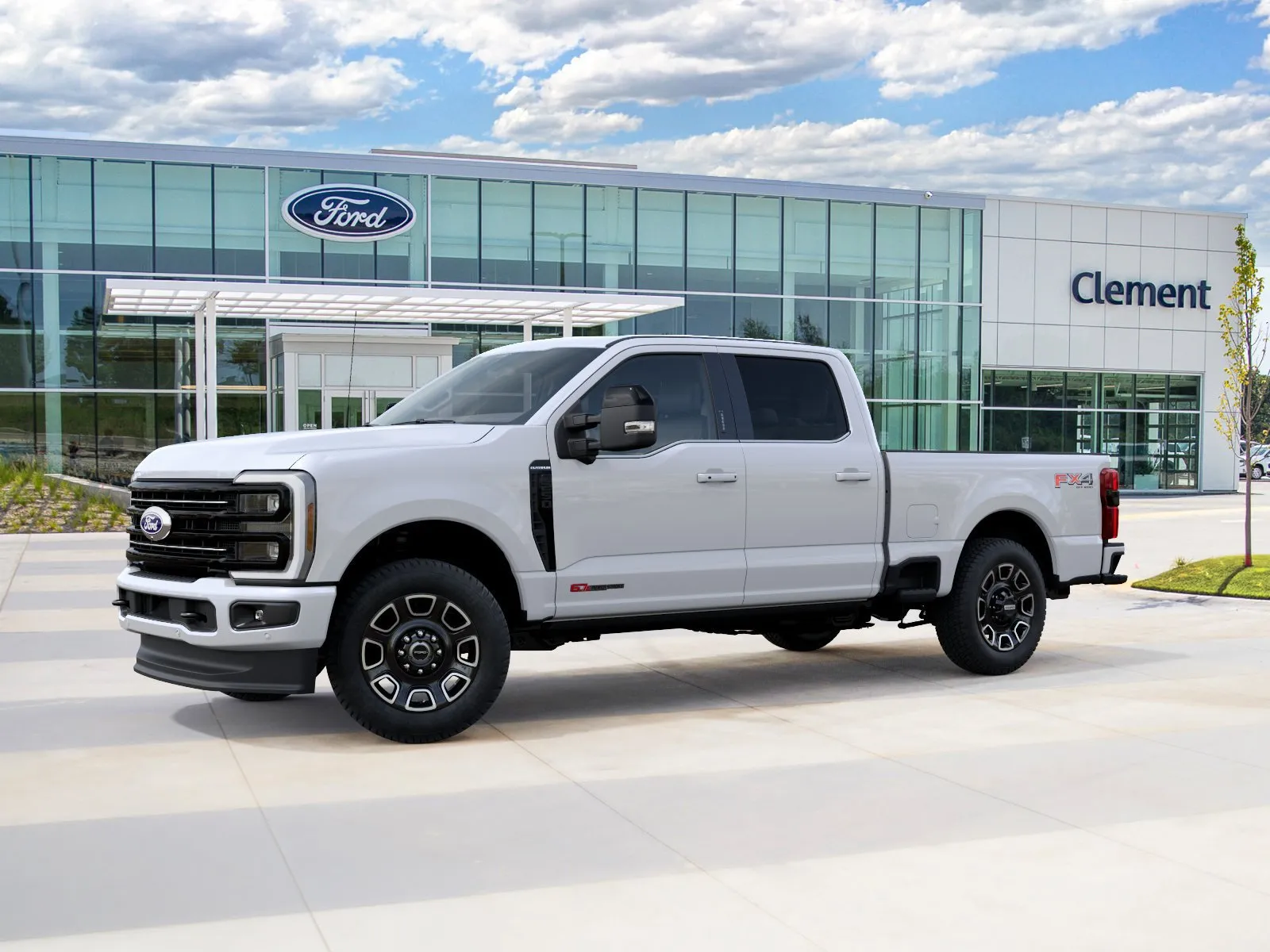 White 2027 Ford F-250SD Platinum for sale in Wentzville, MO