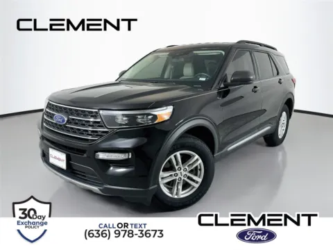 Black 2022 Ford Explorer XLT for sale in Wentzville, MO