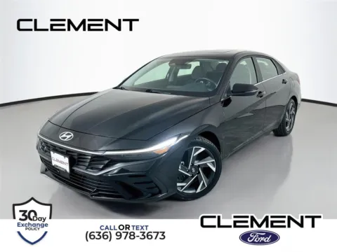 Black 2024 Hyundai Elantra Hybrid Limited for sale in Wentzville, MO