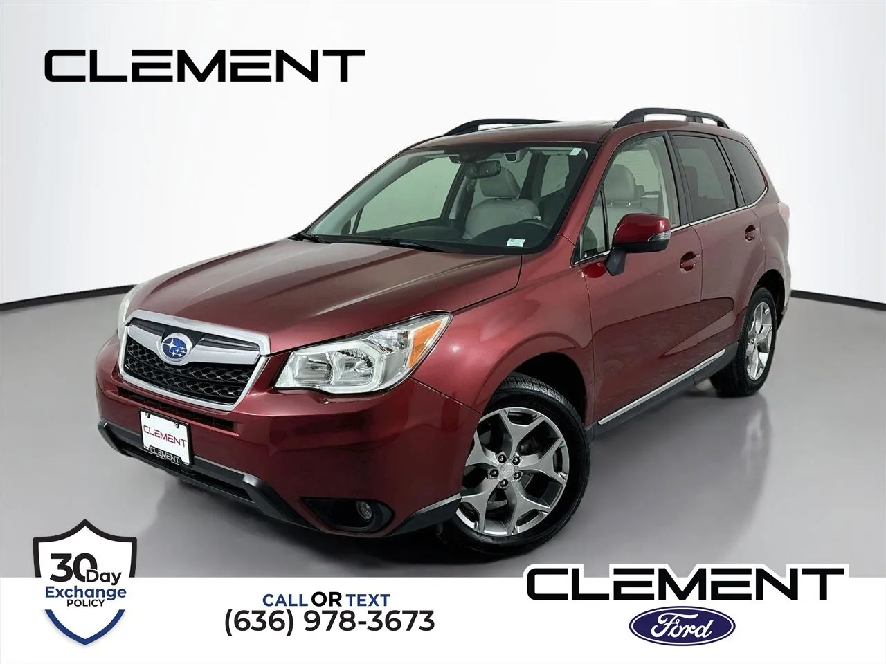 Red 2016 Subaru Forester 2.5i Touring for sale in Wentzville, MO