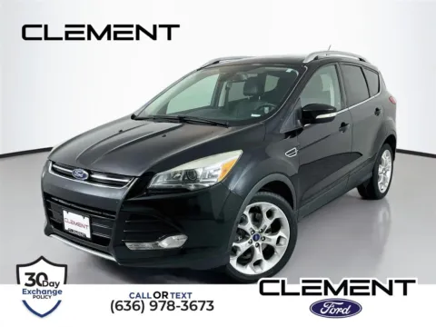 Black 2015 Ford Escape Titanium for sale in Wentzville, MO