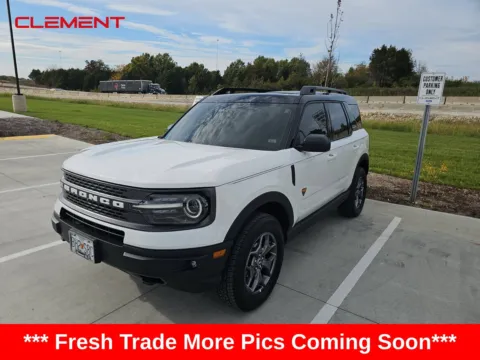 White 2024 Ford Bronco Sport Badlands for sale in Wentzville, MO