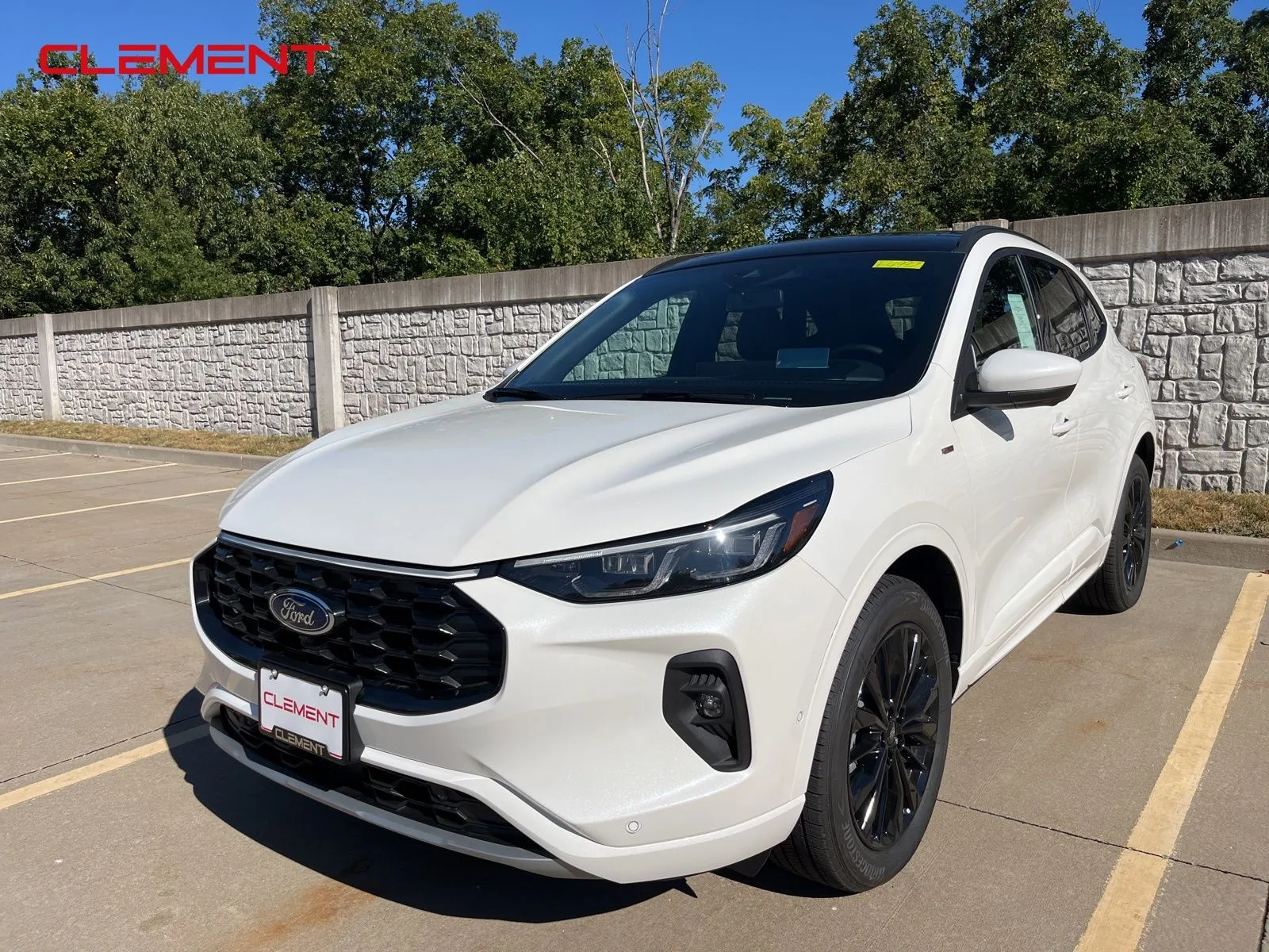 White 2024 Ford Escape ST-Line Elite for sale in Wentzville, MO