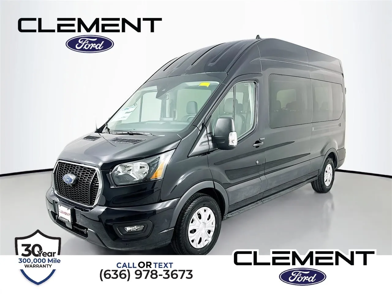 Black 2025 Ford Transit-350 XLT for sale in Wentzville, MO